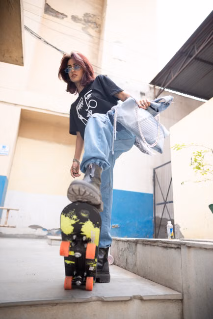 Camiseta Preta Estampada